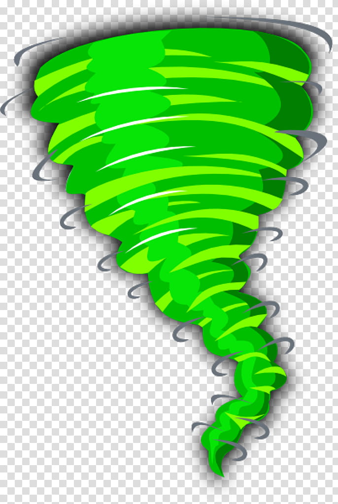 Green Leaf, Tornado, Storm, Weather, Cartoon, Wind, Doug Benson Movie Interruption Twister transparent background PNG clipart