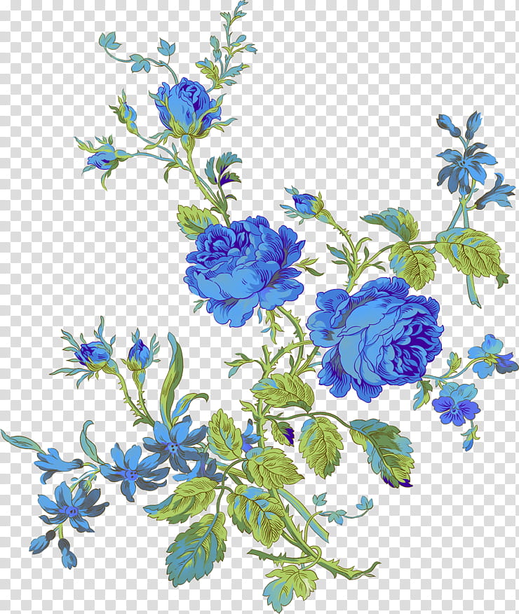 Bouquet Of Flowers Drawing, Blue Flower, Watercolor Painting, Floral Design, Blue Rose, Flower Bouquet, Cut Flowers, Plant transparent background PNG clipart