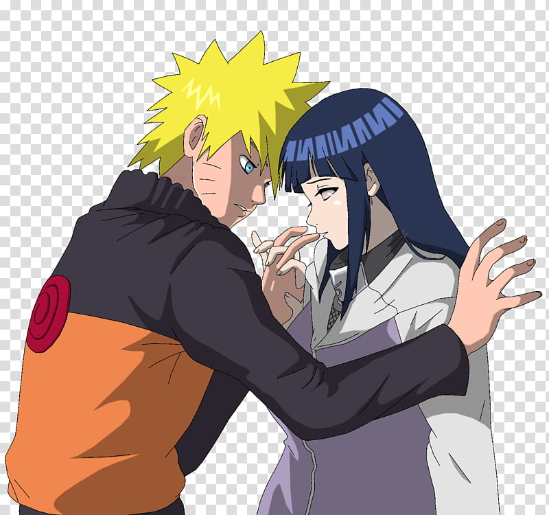 Hinata y naruto, Naruto-Hinata transparent background PNG clipart