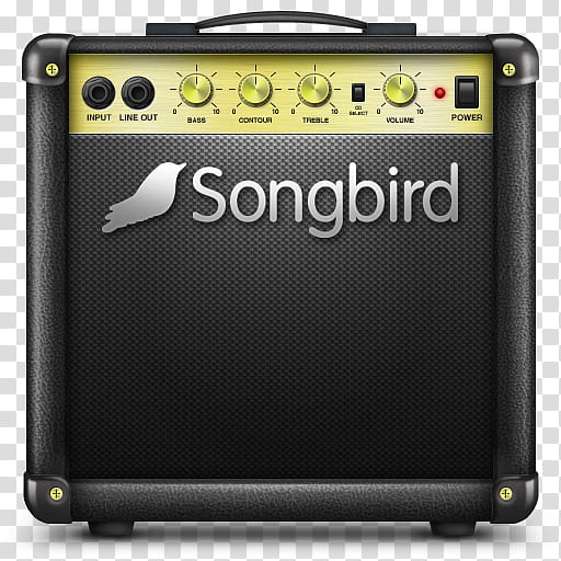 Amplifier Music Player Icons, , black Songbird guitar amplifier transparent background PNG clipart