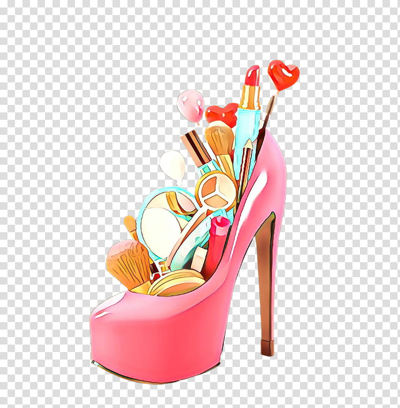 footwear high heels pink sandal shoe, Leg, Basic Pump transparent background PNG clipart