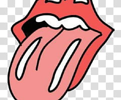 Rolling Stones logo transparent background PNG clipart