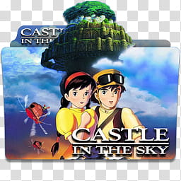 Classic Animated Movies Folder Icon , Castle in the Sky_x transparent background PNG clipart