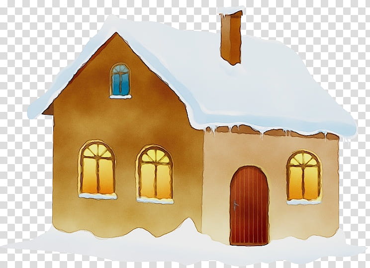 property house home nativity scene, Watercolor, Paint, Wet Ink, Real Estate, Roof, Hut, Cottage transparent background PNG clipart