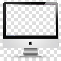 Computadora, silver iMac transparent background PNG clipart