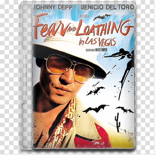Movie Icon Mega , Fear and Loathing in Las Vegas, Fear and Loathing in Las Vegas movie case transparent background PNG clipart