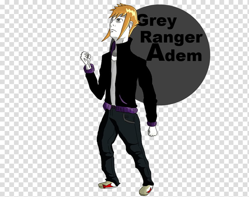 Grey Ranger &#;&#;Adem&#;&#; transparent background PNG clipart