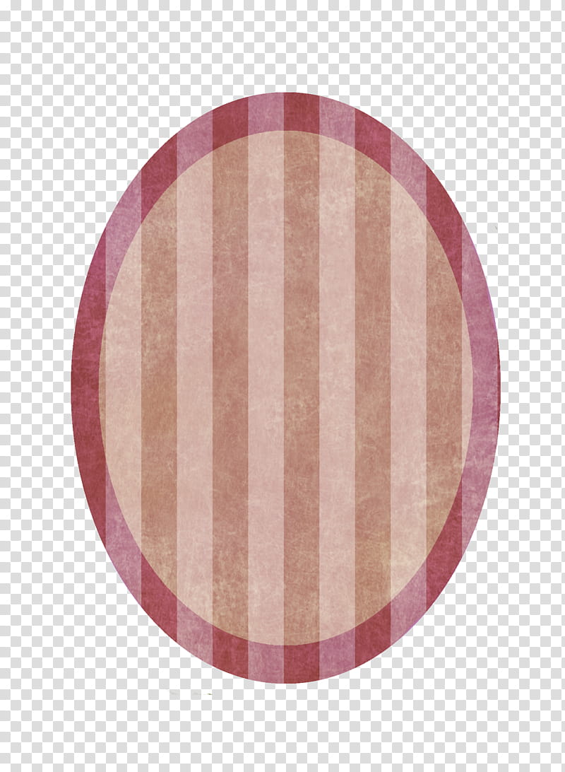 Oval Striped Frame, oval red and brown abstract illustration transparent background PNG clipart