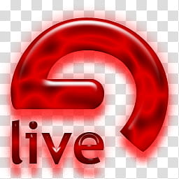 Ableton Live , Live red icon transparent background PNG clipart