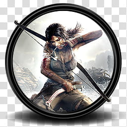 Tomb Raider Game Icon , Tomb Raider_, Tomb Raider icon transparent background PNG clipart