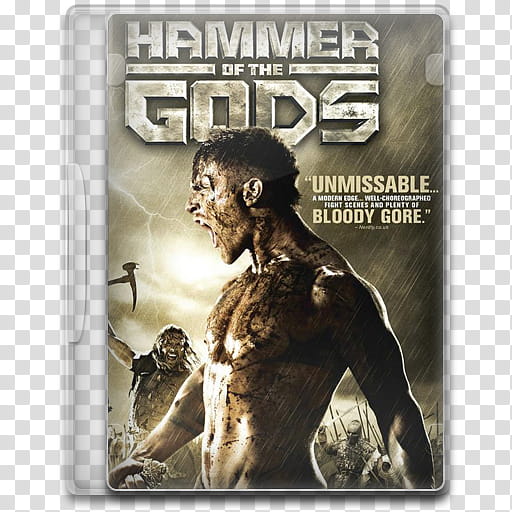 Movie Icon Mega , Hammer of the Gods, Hammer of the Gods DVD case transparent background PNG clipart