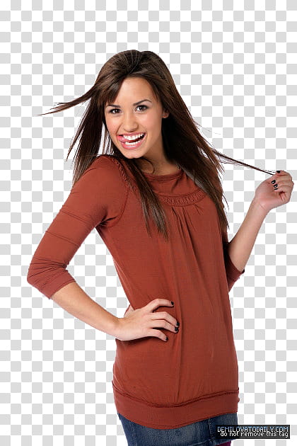 Demi Lovato  transparent background PNG clipart