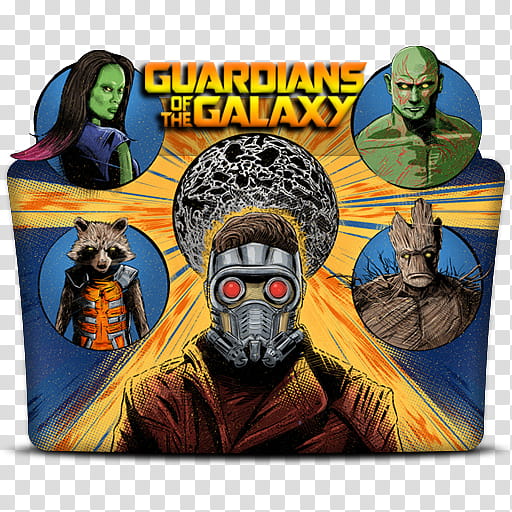 Guardians of the Galaxy Folder Icon , Guardians of the Galaxy  transparent background PNG clipart