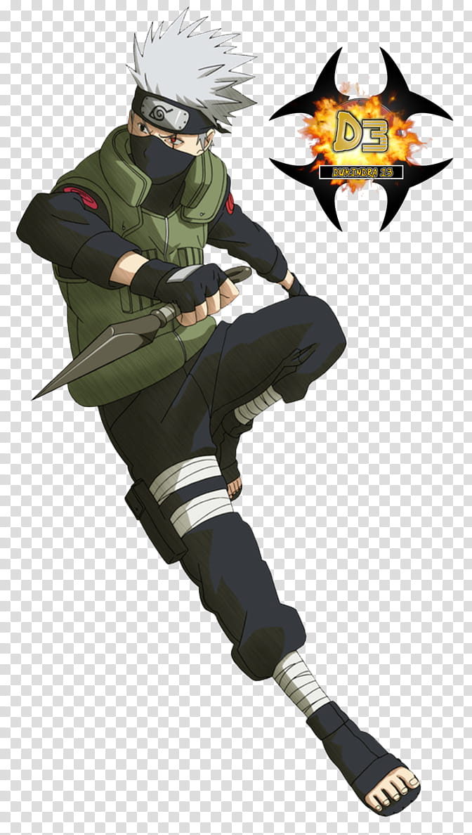 Kakashi (Jounin, One Sharingan) transparent background PNG clipart