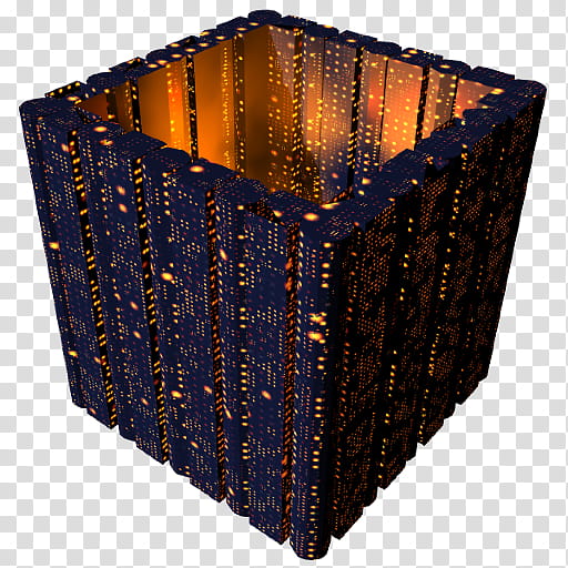Cubepolis Recycle Bin Icon WIN, ctMidJetR_x, black cube illustration transparent background PNG clipart