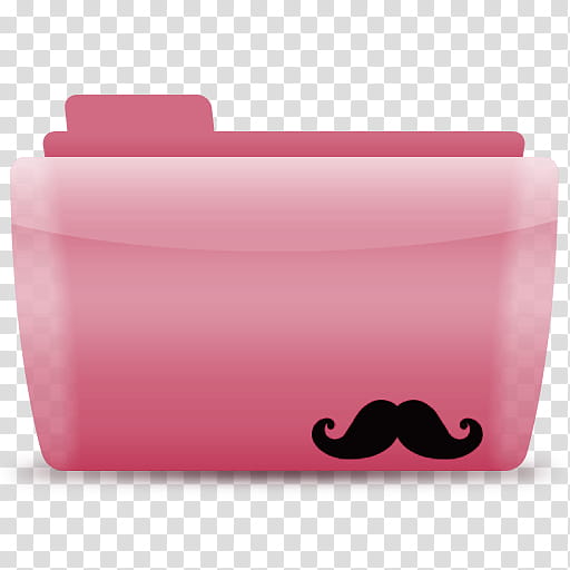 Moustache Folders, ~F-Iminlove () icon transparent background PNG clipart