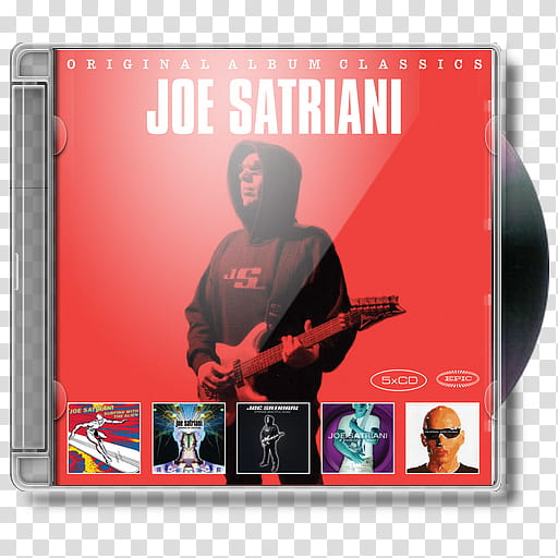 Joe Satriani, Joe Satriani, Original Album Classics transparent background PNG clipart