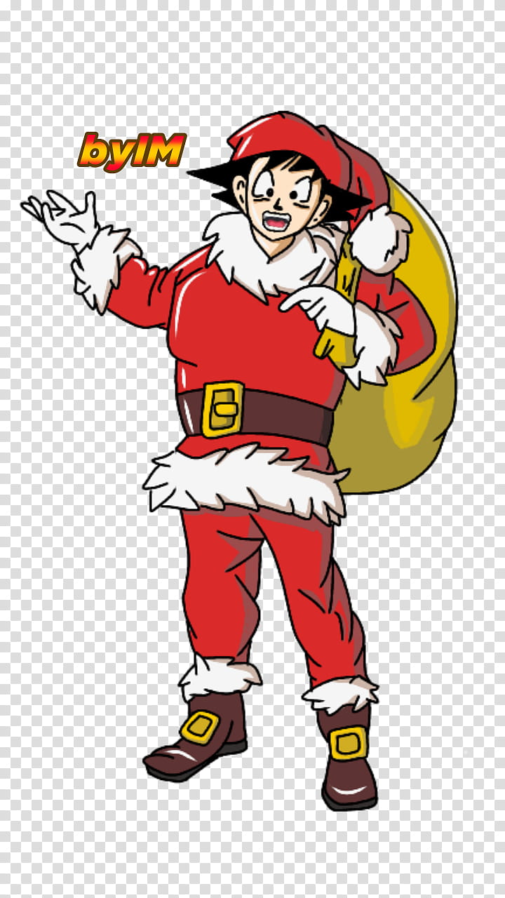 GOKU NAVIDAD DRAGON BALL NAVIDAD transparent background PNG clipart ...