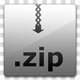 Glossy Standard  , .zip file folder transparent background PNG clipart
