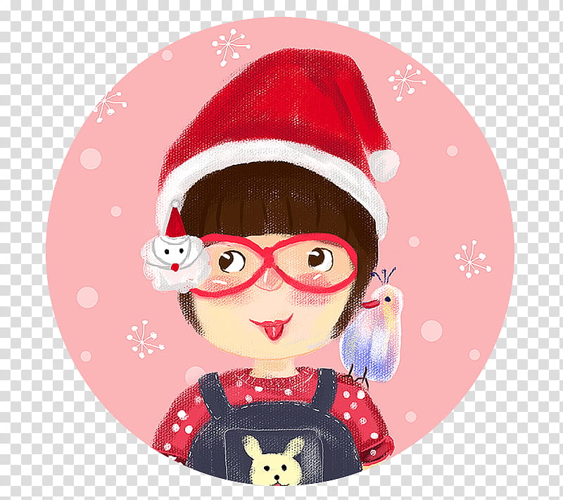 Santa Claus, Christmas Ornament, Glasses, Santa Claus M, Cartoon, Christmas Day, Eyewear, Christmas transparent background PNG clipart