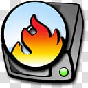 kearone Comicons, harddrive cdrom burner transparent background PNG clipart