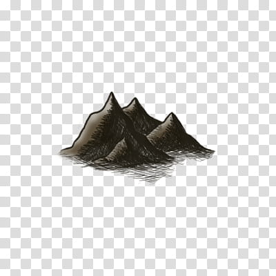 RPG Map Element Mods , black mountains illustration transparent background PNG clipart