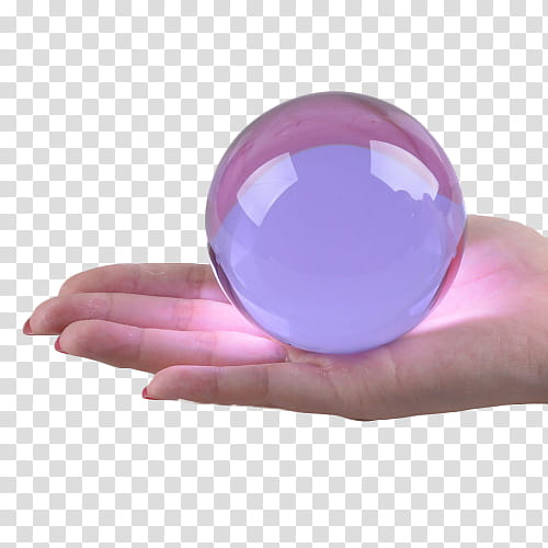 NEON PASTEL O, person holding clear glass ball transparent background PNG clipart