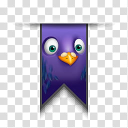 Ribbon Icons, pidgin, purple pigeon transparent background PNG clipart