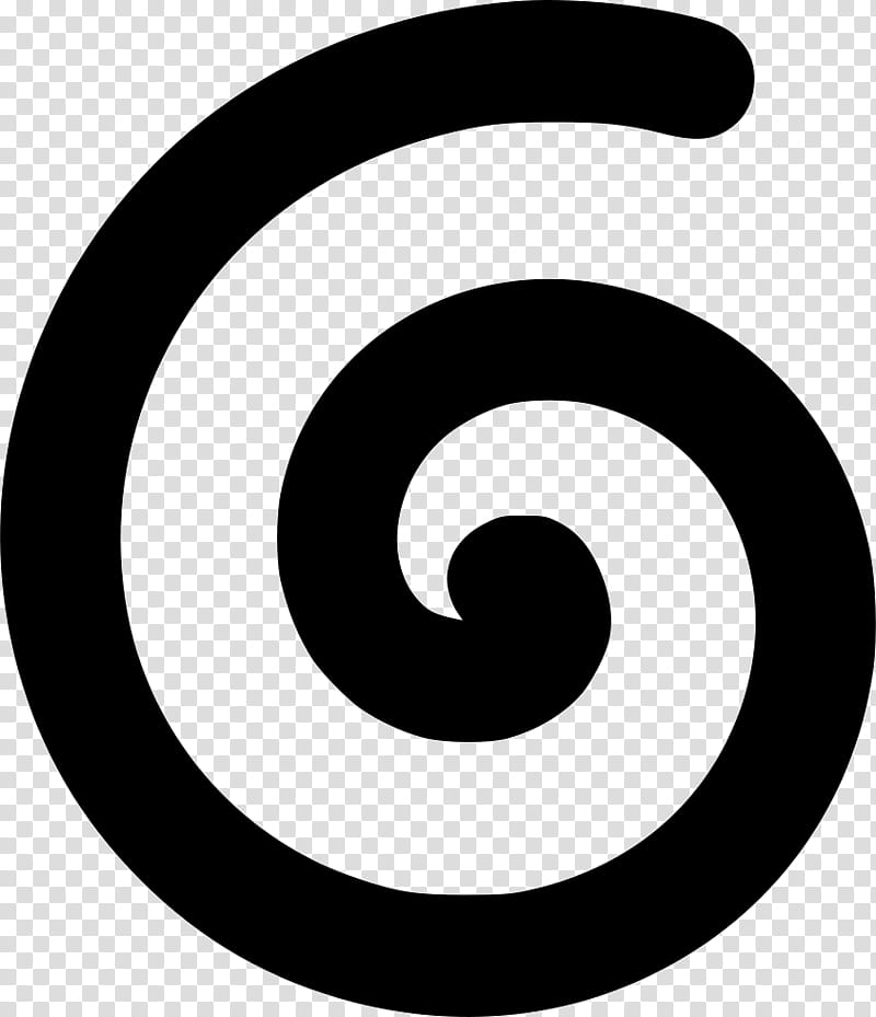 Spiral Blackandwhite, Line, Symbol, Circle, Logo, Number transparent background PNG clipart