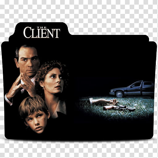 Movie Folder Icons based on John Grisham Books, the client transparent background PNG clipart