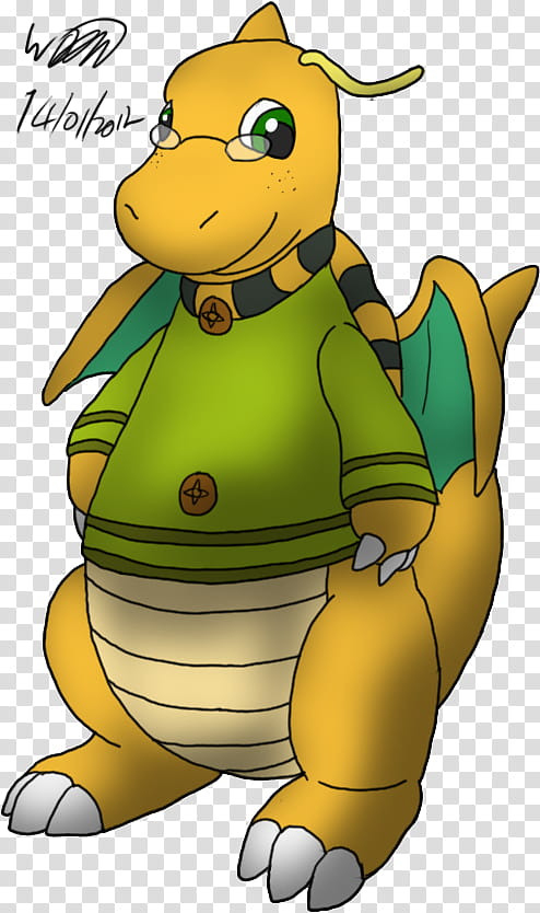 Jenna the Dragonite transparent background PNG clipart