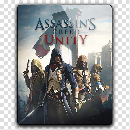 Assassin Creed UNITY v gameicon transparent background PNG clipart