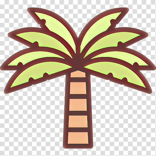 Palm Leaf, Cartoon, Palm Trees, Palm Oil, Icon Design, African Oil Palm, Coconut, Symbol transparent background PNG clipart