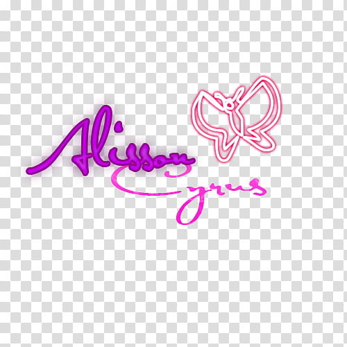 Alison Cyrus Texto transparent background PNG clipart