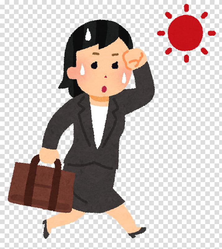 Japan, Salaryman, Hyperthermia, Health, Heat Stroke, Organization, Cool Biz Campaign, Male transparent background PNG clipart