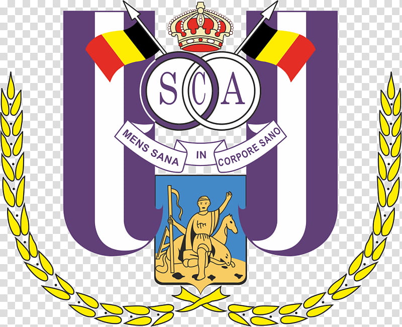 Football, Rsc Anderlecht, Logo, Uefa Europa League, Belgium, Crest, Symbol, Emblem transparent background PNG clipart