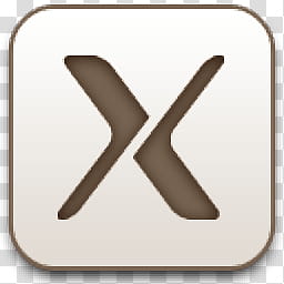 Albook extended sepia , X logo screenshort transparent background PNG clipart