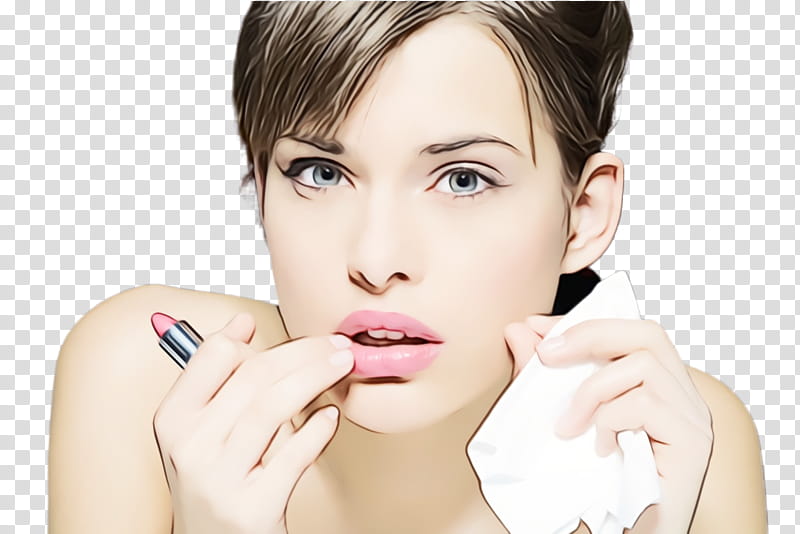 Lips, Beauty, Lipstick, Cosmetics, Pomade, Face, Hair, Color transparent background PNG clipart