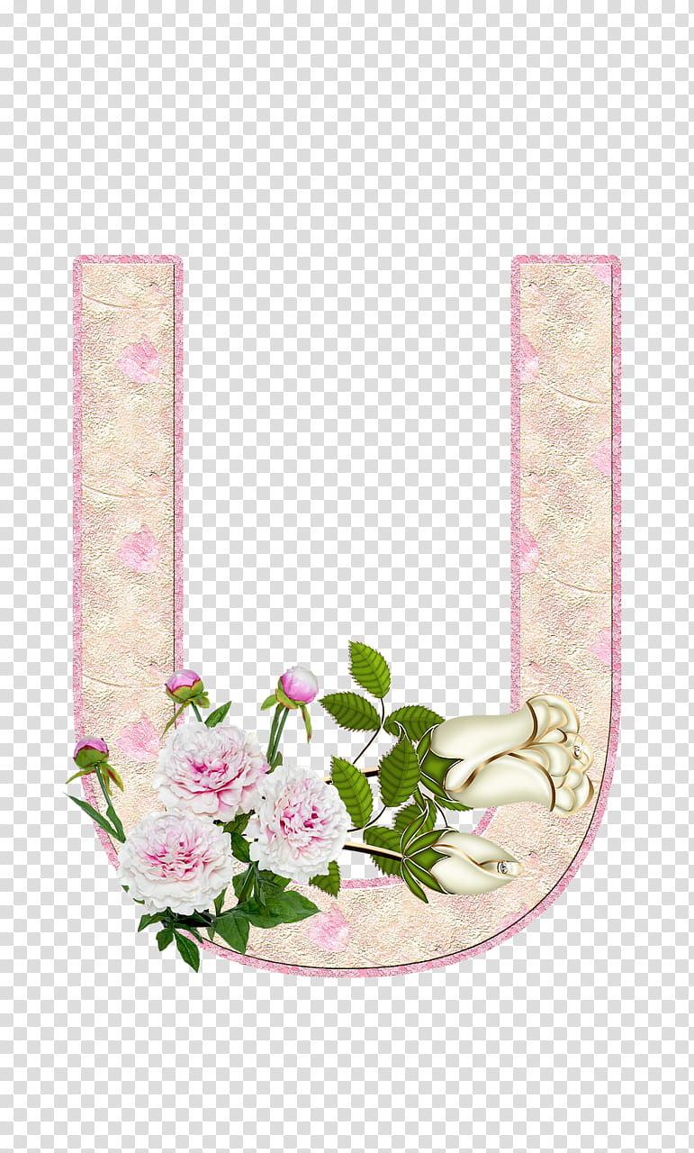 Pink Flower Frame, Floral Design, Letter, Alphabet, Decoupage, Frames, Stencil, Scrapbooking transparent background PNG clipart