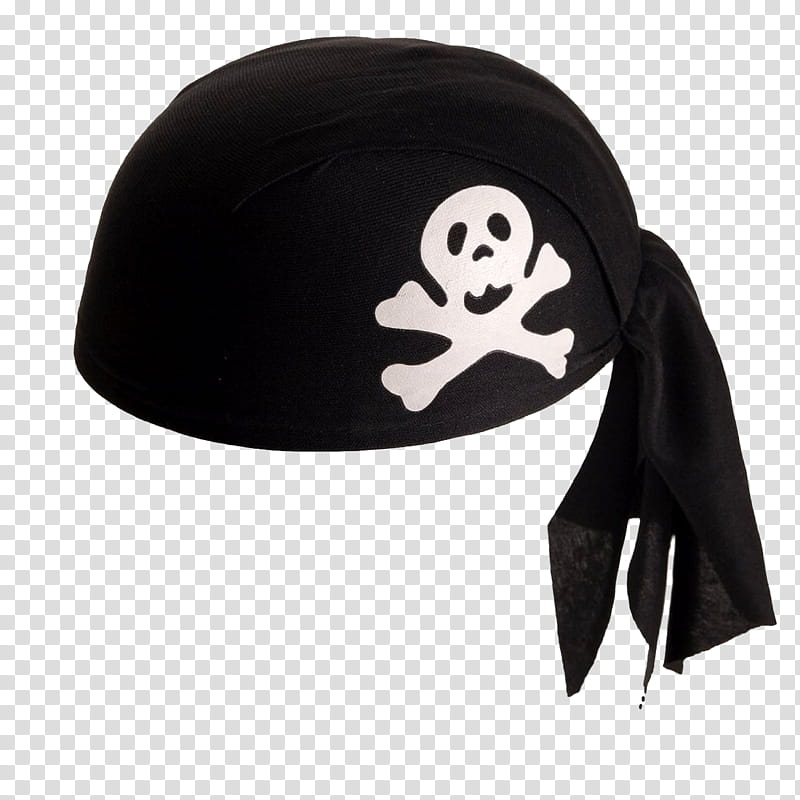 Pirates, black pirate bandana art transparent background PNG clipart