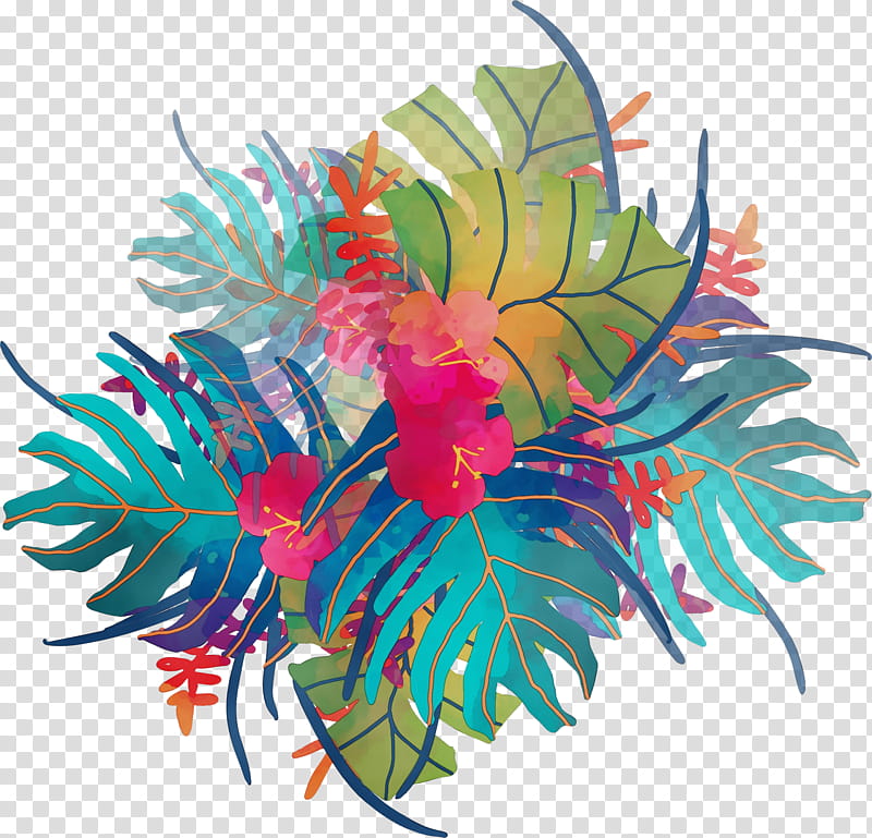 Watercolor Flower, Watercolor Painting, Drawing, Tropics, Plant, Aquarium Decor transparent background PNG clipart