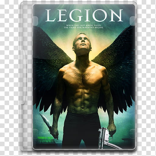 Movie Icon , Legion, Legion DVD case transparent background PNG clipart