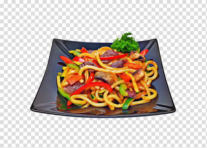 Chinese Food, Chinese Noodles, Yakisoba, Yaki Udon, Chow Mein, Japanese Cuisine, Chinese Cuisine, Lo Mein transparent background PNG clipart