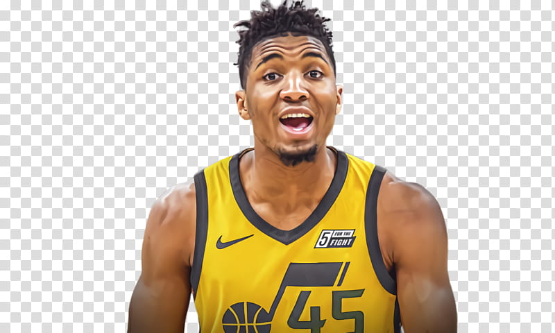 Donovan Mitchell basketball player, Utah Jazz, Sports, Season, Shooting Guard, Point Guard, NBA Rookie Of The Year Award, Mike Conley Jr transparent background PNG clipart