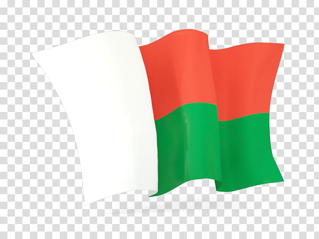 Flag, Flag Of Madagascar, Depiction, Threedimensional Space, Green, Red, Orange transparent background PNG clipart