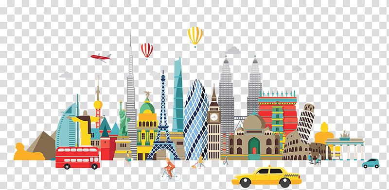 Travel World Map, Hotel, Tourism, 2018, Holiday, Excursion, Cityscape, Human Settlement transparent background PNG clipart