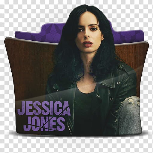 Jessica Jones Folder Icon, Jessica Jones Folder Icon transparent background PNG clipart