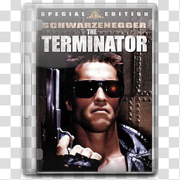 DVD  The Terminator, The Terminator  icon transparent background PNG clipart