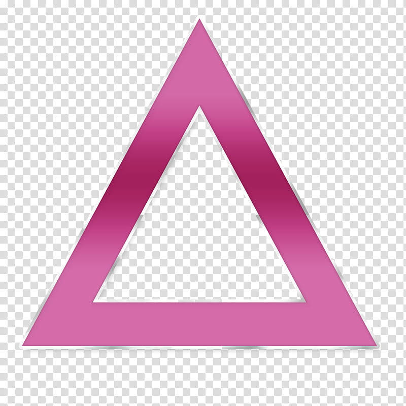 Formas, pink triangle illustration transparent background PNG clipart