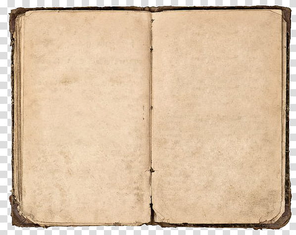 brown paper book close-up transparent background PNG clipart